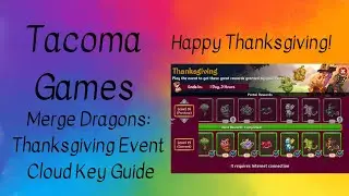 Merge Dragons: Thanksgiving event cloud key guide