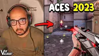 Aces Mais LENDÁRIOS do Ano no Valorant (Retrospectiva 2023)