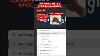 Googling Tricks For Programmers | Part 17 #programming #tech