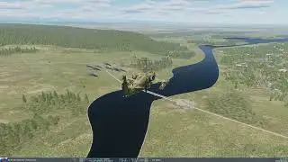 Ка-50 III Засада на Колонну техники.