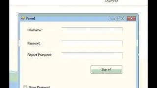 Microsoft Visual Basic 2010 Login Tutorial - 2