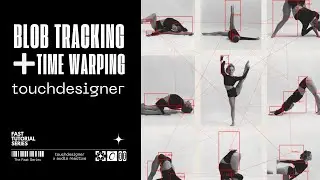 TouchDesigner Tutorial: Blob Tracking + Time Warping * Dance Performance and Interactive Experiences