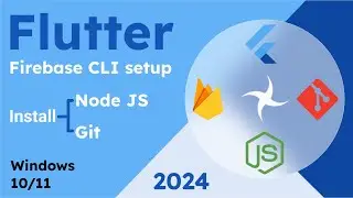 The Ultimate Guide 2024 to Adding Firebase to Flutter App | Setup Firebase in Flutter, Node JS, Git
