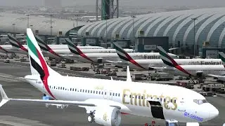 FLIGHT 737 MAX EMIRATES CUSTOM LIVERY 