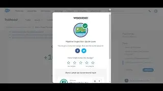 Pipeline Inspection: Quick Look - Trailhead Salesforce 
