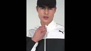 Sporty PUMA Solid Men's Track Suit