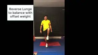 KB reverse lunge to balance