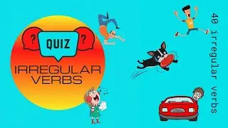 Irregular verbs Picture quiz ✔