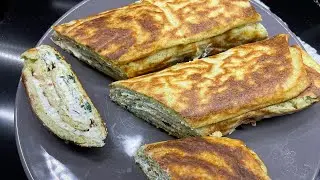 Zucchini Roll/Eat and Lose Weight/No Need to Fry Anything