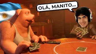 TROLLEI OS BOLUDOS NO LIAR'S BAR E ELES FICARAM MALUCOS!!