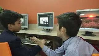 Class VIII Boys Practical Photoshop