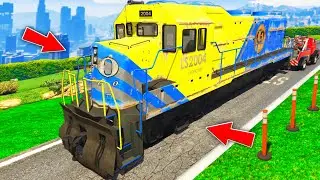 УГНАЛ ПОЕЗД КОТОРЫЙ УМЕЕТ ЕЗДИТЬ ПО ДОРОГАМ ЛОС-САНТОСА В GTA 5 ! - БИТВА ЭВАКУАТОРОВ В ГТА 5 ОНЛАЙН