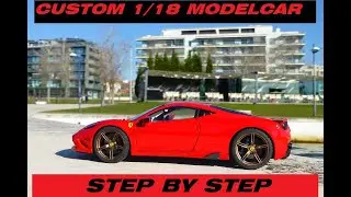 Ferrari 458 Speciale (Step by step) 1/18 Scale by Bburago Race&Play