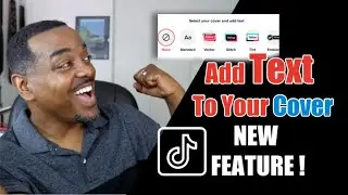 TIKTOK TEXT THUMBNAIL UPDATE - How to stand out on Tiktok using Cover