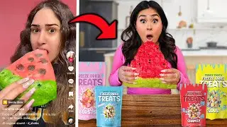 Eating ONLY FREEZE DRIED CANDY for 24 HOURS!! *bad idea*