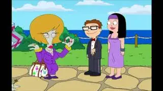 American Dad: Roger‘s personas: Jeannie Gold & Valik vs. Steve & Hayley Smith