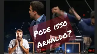 DATENA X MARÇAL - Agressão ao vivo em debate.