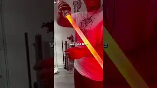 LIFE-SIZE LEGO LIGHTSABER!