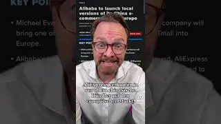 eicker.TV - #Alibaba|s #Tmall kommt nach #Europa! Neben #AliExpress der direkte Angriff auf #Amazon.