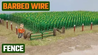 Building Authentic Fencing for Your Model Railroad Layout
