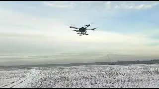 облет КСУ-665 от ОКБ АЭРОКЕЙС. Тихий звук моторов, Pixhawk, ПДУ с экраном, полет по миссиям.