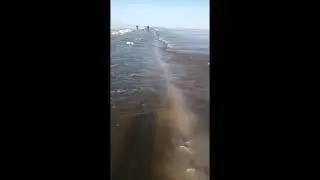 В Уилском районе дорога осталась под талыми водами