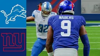 Lions vs Giants l 2024 Preseason Week 1 (Madden 25 Rosters) l Madden 24 PS5 Simulation