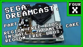 SEGA Dreamcast - Part 0 - Region Free BIOS Install, Japanese Cake Region Free BIOS.