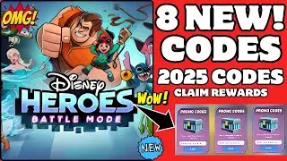 🔥 Disney Heroes Battle Mode Codes | Disney Heroes Promo Codes 2025 | Disney Heroes Gift Codes