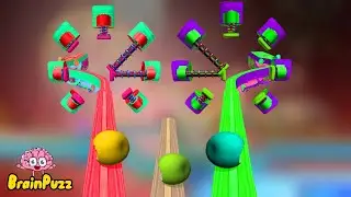 Going Balls Multi-Colored Apples Battle  🍎🍏 Going Balls All Levels Gameplay iOS Android