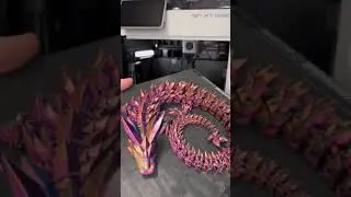The colors on this print are almost magical! #3dprinting #3dprinter #3dprinted #3dprint #asmr