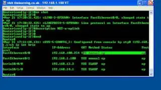 Configure an Interface with an IP Address