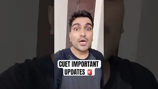 CUET Update #cuetupdate #cuet #cuet2024 #cuetcounselling #du #jnu #jmi #bhu #cuetadda247 #cuetwallah