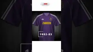 Лучшие ретро-формы Реала #shorts #shortvideo #football #футбол #realmadrid
