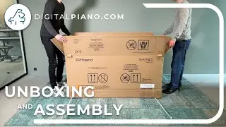 Roland LX-9 | Unboxing & Assembly | Digitalpiano.com