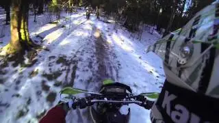 первый заезд на эндуро