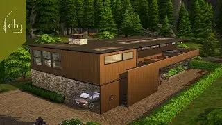 The 1970's Modern | The Sims 4 Speed Build