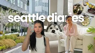 LIFE IN SEATTLE | living alone🏡, spring reset, my current workout routine, casual days at home