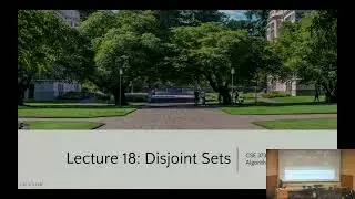 [CSE 373 WI24] Lecture 18: Implementing Disjoint Sets