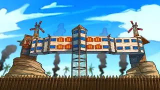 We Built the Largest Bridge base Fortress in Rust… Ft Bluebubs