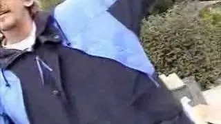 Chanology- Scientologist attacks man with hammer!