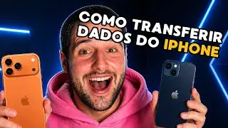 Como TRANSFERIR DADOS do iPhone ANTIGO para o NOVO! (SEM PERDER NADA)