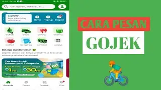 cara memesan gojek motor