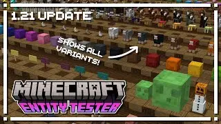 Entity Tester - A Massive Update for 1.21! [Release]