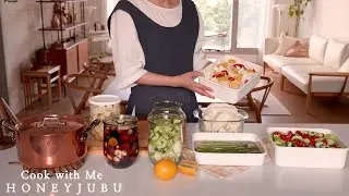 Start your day refreshingly with brunch & salad! | Cook with me
