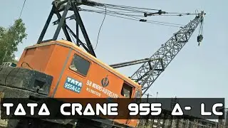 TATA Cranes l Tata 955 ALC Crawler Lattice Boom 75 MT Crane l Tata Lifters