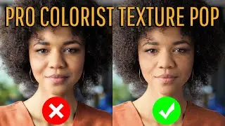 Using Texture Pop in DaVinci Resolve