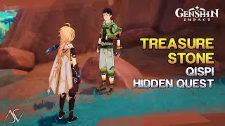 Treasure Stone (Hidden Luxurious Chest) - Qispi Hidden Quest | Genshin Impact