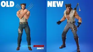 Wolverine Vs Wolverine Zero In Fortnite | New Wolverine Vs Old Wolverine Fortnite