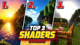 ✨ 3 SHADERS LEVE para PC FRACO no MINECRAFT 26.1! ✨